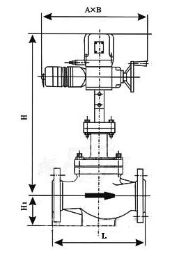 ZRQM智能電動調(diào)節(jié)閥結(jié)構(gòu)圖